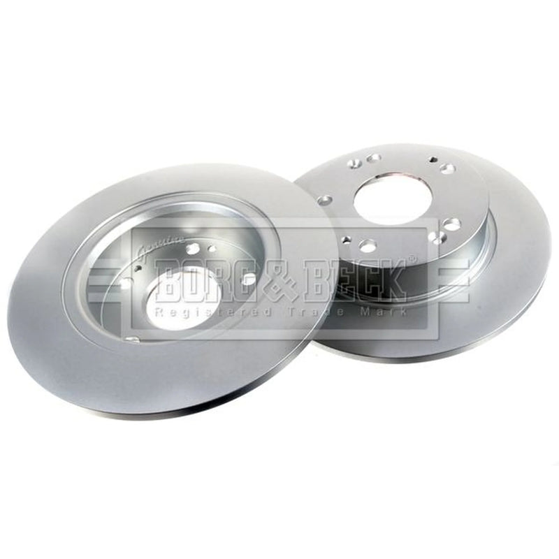 Borg & Beck Front & Rear Brake Discs & Pads fits Honda Accord VII 2003-2008