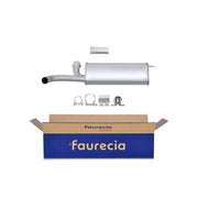 Hella End Silencer Rear fits Citroën Dispatch II 2007-2016 2.0