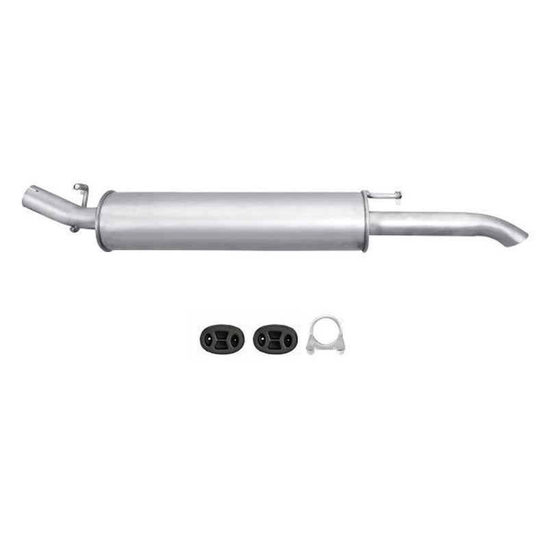 Hella End Silencer Rear fits Opel Vectra A 1988-1995 1.6 1.7