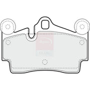 Apec Rear Brake Pad Set fits Audi Q7 2006-2015 3.0 3.6 4.2