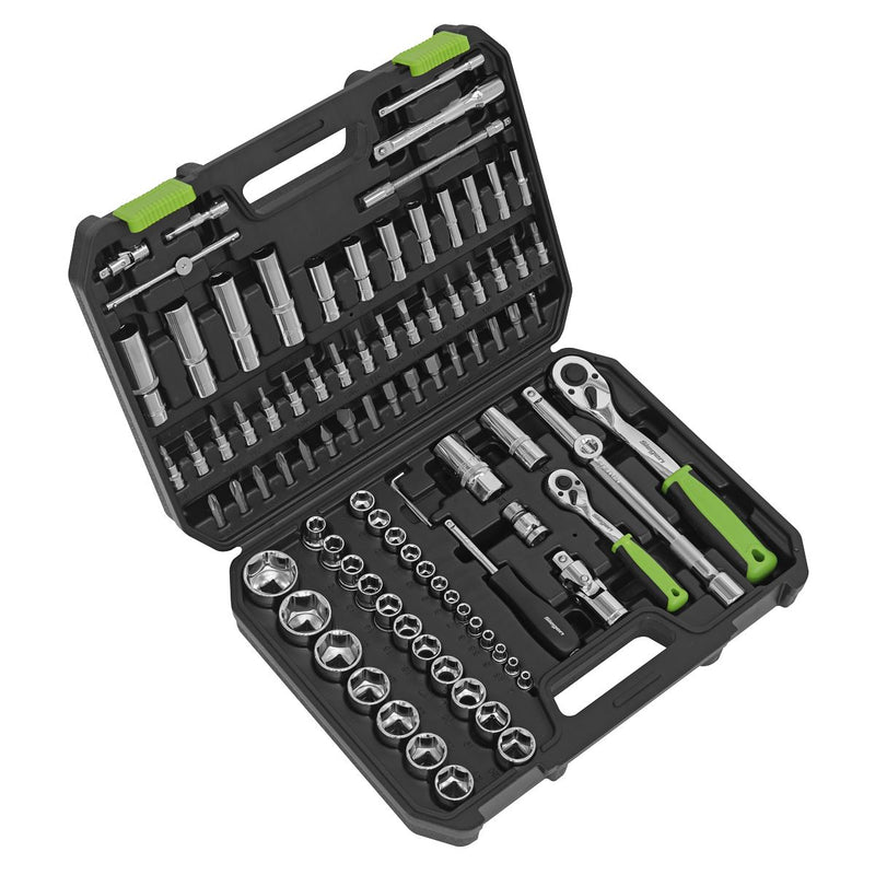 Sealey Socket Set 94pc 1/4" & 1/2"Sq Drive WallDrive® Metric Sealey  - Dynamic Drive