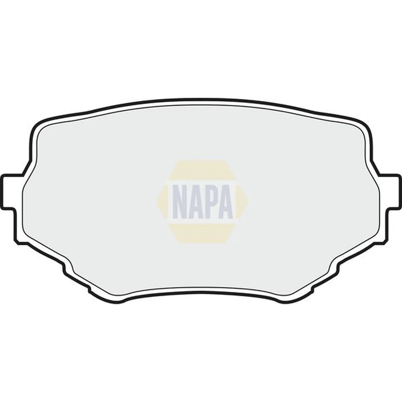 NAPA Front Brake Pad Set fits Suzuki Grand Vitara I 1998-2005 2.0 2.5 2.7