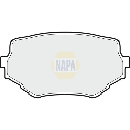 NAPA Front Brake Pad Set fits Suzuki Grand Vitara I 1998-2005 2.0 2.5 2.7