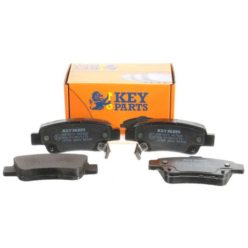 Key Parts 4 x Rear Brake Pad Set fits Honda Cr-V III 2006-2012 2.0 2.2 2.4