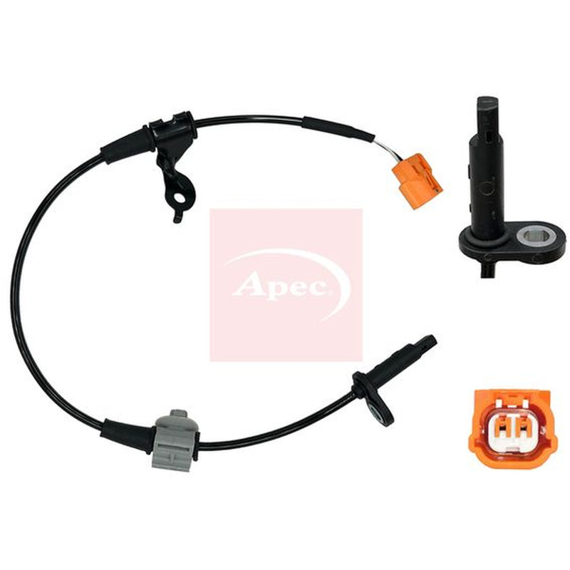 Apec ABS Wheel Speed Sensor Rear Left fits Honda Accord VII 2003-2008
