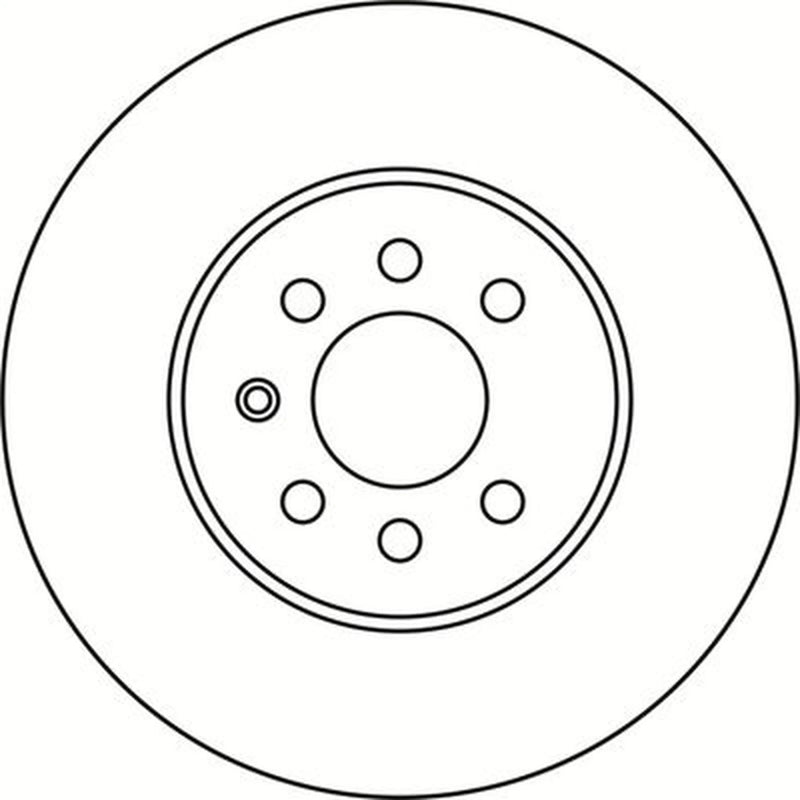 Abtex 2 x Vented Front Brake Discs BD1198V-x2
