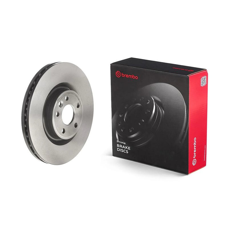 Brembo 2 x Internally Vented Brake Discs fits Jaguar E-Pace 2017-2018 2.0