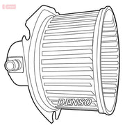 Denso Heater Blower Fan fits Kia Sedona 2001-2006 2.5 2.9 3.5
