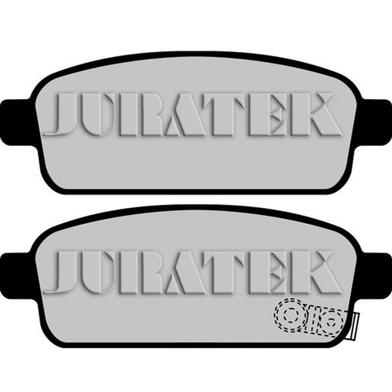 Juratek Rear Brake Pad Set fits Chevrolet Aveo 2013 on 1.4
