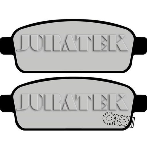 Juratek Rear Brake Pad Set fits Chevrolet Aveo 2013 on 1.4