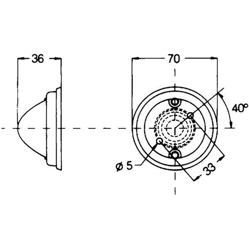Hella Lamp S 2SA Right 2SA 997 023-001 20254197 2SA 997 023-001