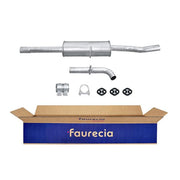 Hella End Silencer Rear fits Mercedes-Benz A-Class 1998-2004