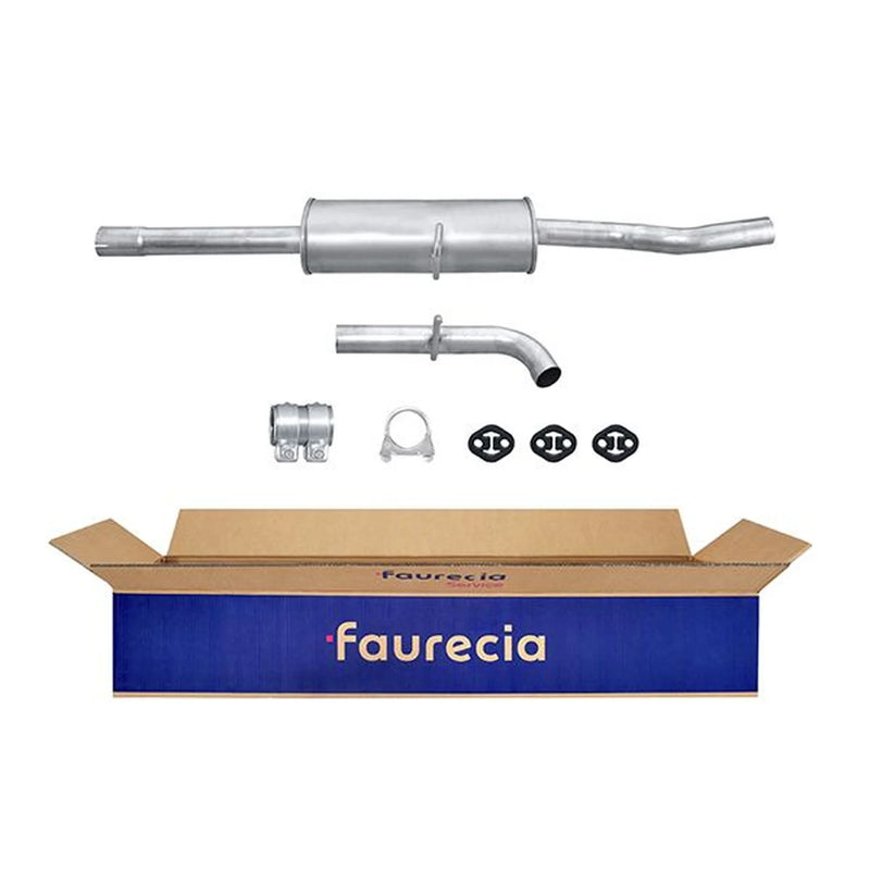 Hella End Silencer Rear fits Mercedes-Benz A-Class 1998-2004