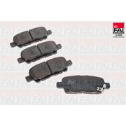FAI Front Vented & Rear Vented Brake Discs & Pads fits Nissan Juke 2010-2019 1.6