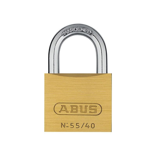 Abus Mechanical 55/40mm Brass Padlock Keyed Alike 5401 ABUS Mechanical - Dynamic Drive
