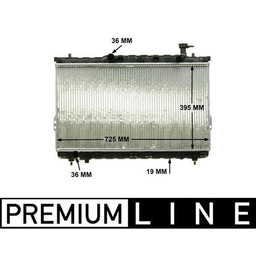 Mahle Engine Radiator fits Hyundai Santa Fé I 2001-2006 2.0 2.4