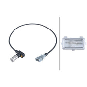 Hella Crankshaft Position Sensor fits Audi 100 C4 1991-1994 2.6 2.8