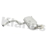 Klarius Box With Centre Pipe Centre fits Skoda Yeti 2009-2017 1.8