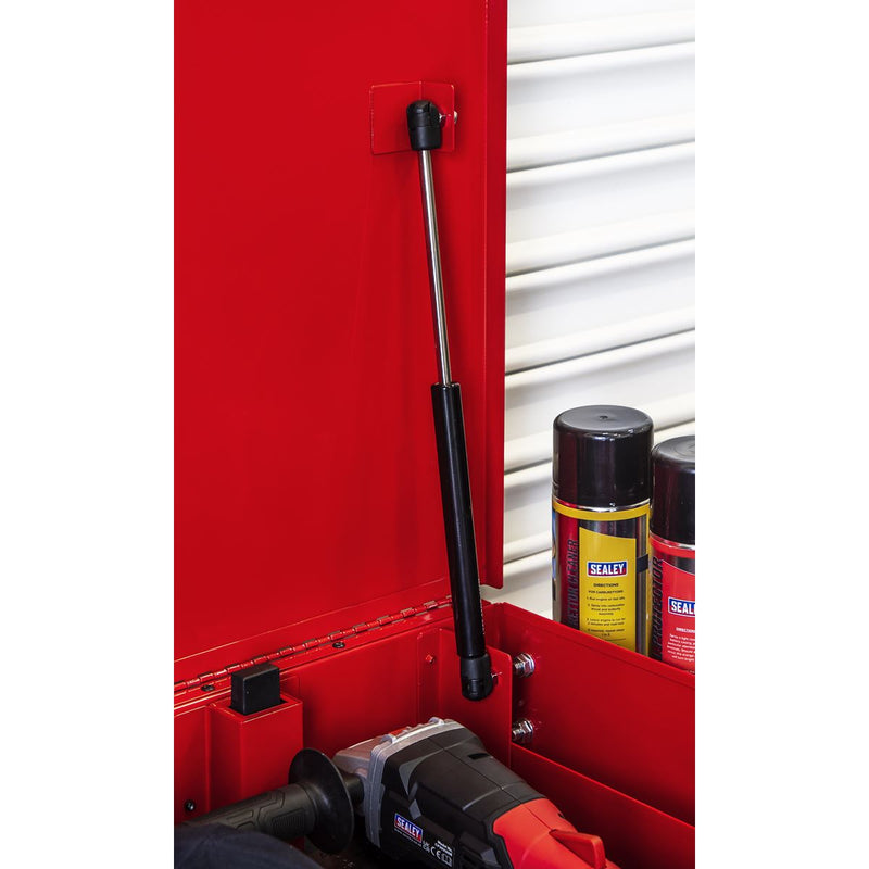 Superline PRO Heavy-Duty Mobile Tool & Parts Trolley 5 Drawers & Lockable Top Superline Pro - Dynamic Drive