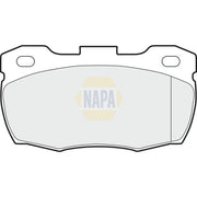 NAPA Front Brake Pad Set fits Land Rover Defender 1998-2016 2.2 2.4 2.5 3.9