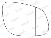 Summit Stick-On Aspheric Mirror Glass fits Kia Rio RHS Summit - Bars 4 Cars