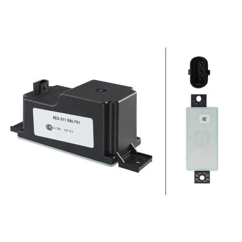 Hella Voltage Stabiliser Start/Stop Syst 8ES Passenge fits Mercedes-Benz C-Class