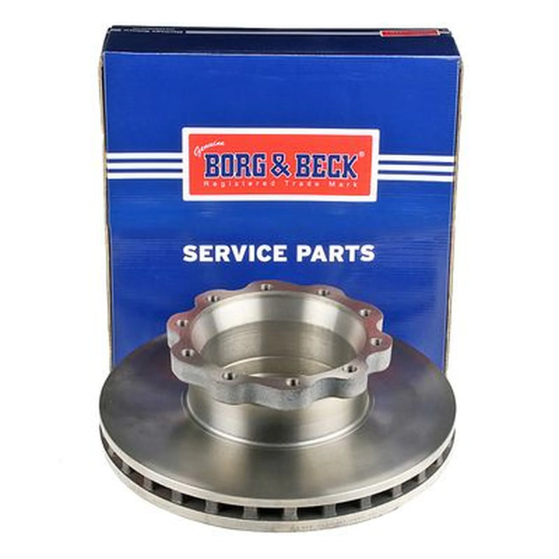Borg & Beck 2 x Vented Rear Brake Discs BBD32879-x2