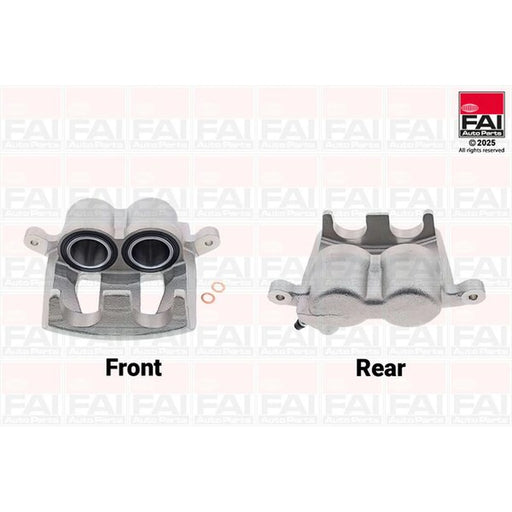 FAI Brake Caliper Assembly Front Right fits Ford Transit 2000-2006 2.0 2.3 2.4