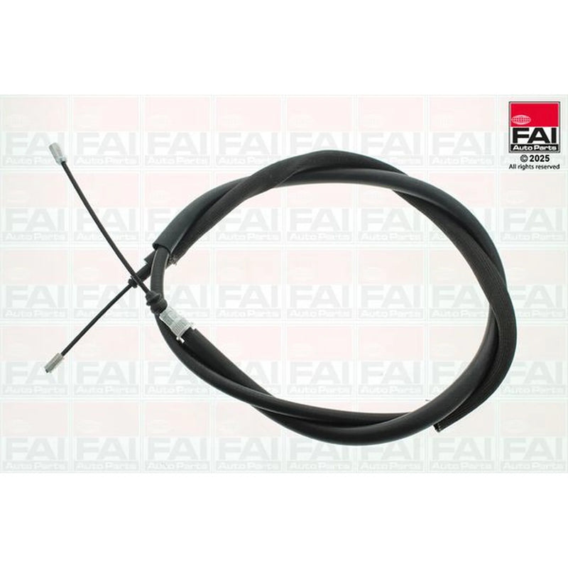 FAI Handbrake Cable Right Rear fits Peugeot 306 1993-2002 1.6 1.8 1.9 2.0