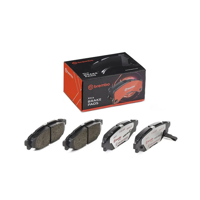Brembo Xtra Front / & Rear / Brake Discs & Pads fits Subaru Outback 2003-2009