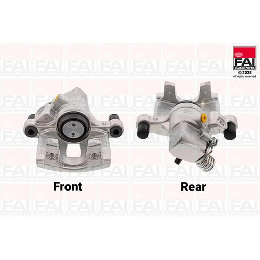 FAI Brake Caliper Assembly Rear Right fits Ford C-Max 2007-2010 1.6 1.8 2.0