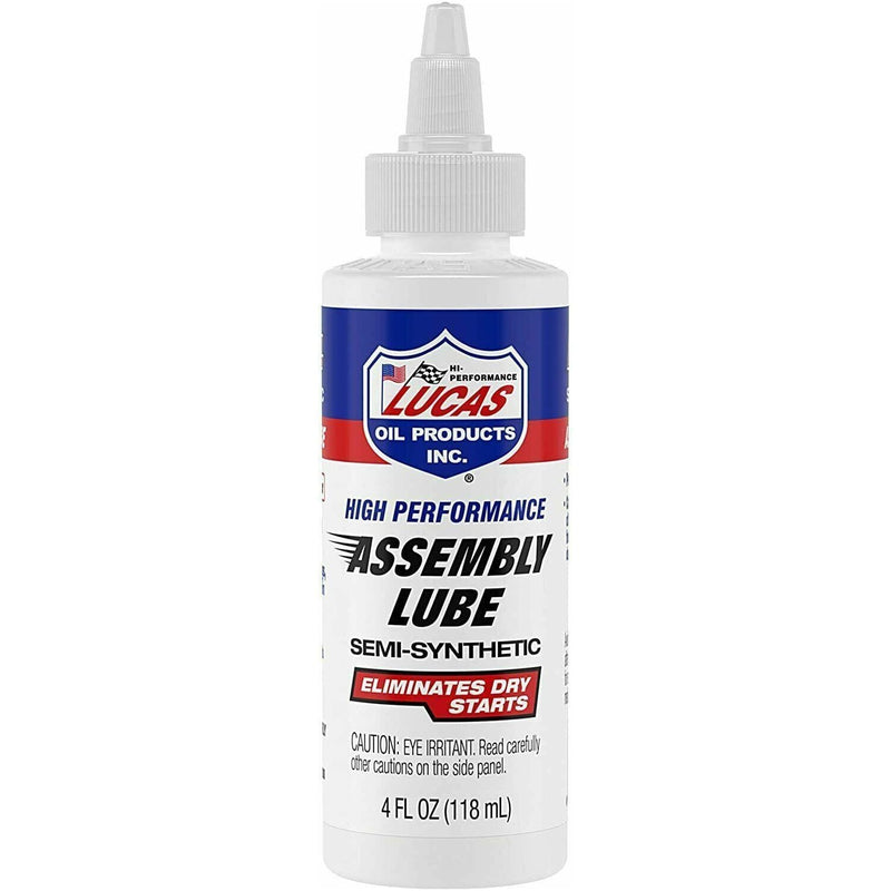 2X Lucas Oil Engine Builder Rebuild Assembly Lube Lubricant Semi-Synthetic 118ml Town Tools - Dynamic Drive