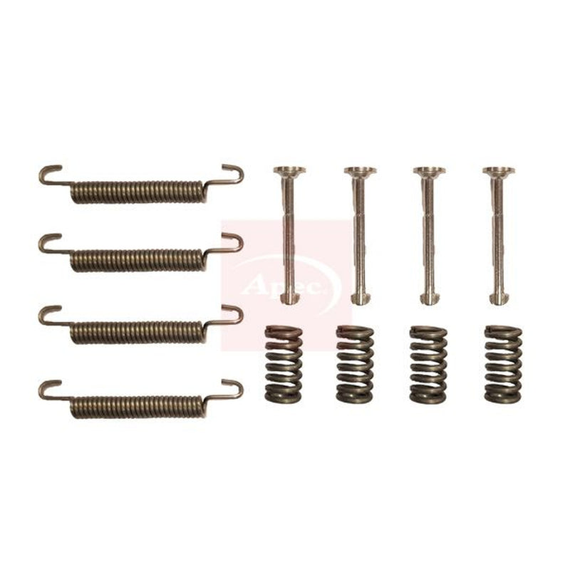 Apec Parking Brake Shoe Accessory Kit Rear fits Opel Astra G 2000-2005