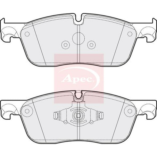 Apec Front Brake Pad Set PAD2061