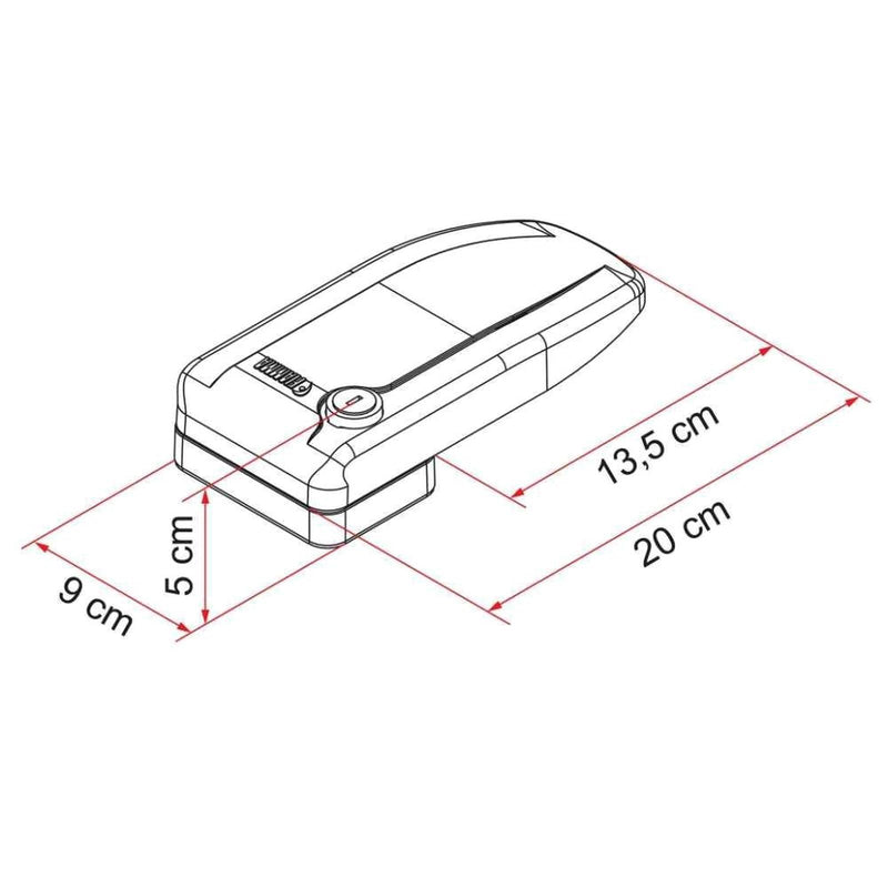 Fiamma Safe Door Magnum White - R (08277-01-) Fiamma - Dynamic Drive