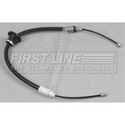 First Line Handbrake Cable Front fits Nissan Primastar 2001-2006 1.9 2.0