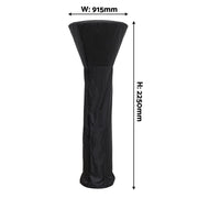 Dellonda Heavy-Duty Water-Resistant Tower Patio Heater Cover Dellonda  - Dynamic Drive