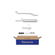 Hella End Silencer Rear fits Mercedes-Benz Sprinter 2-T 1995-2000