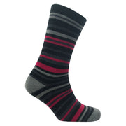 Mens lightweight thermal insulated striped socks (assorted colours) 2741 UK Camping And Leisure - Dynamic Drive