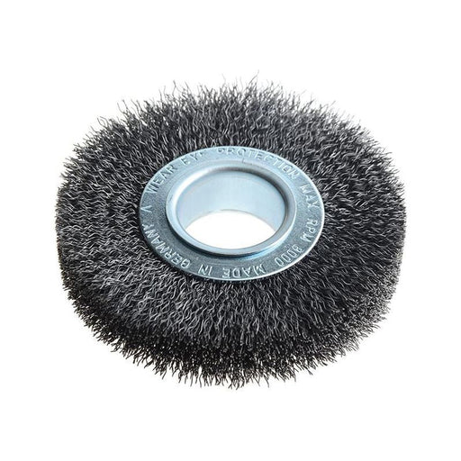 Lessmann Wheel Brush D100mm x W20-22 x 30 Bore Steel Wire 0.30 + Adaptors Set 1 Lessmann - Dynamic Drive