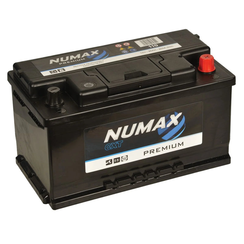 Numax Car Battery 12V 80Ah 740A Starter