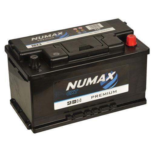 Numax Car Battery 12V 80Ah 740A Starter