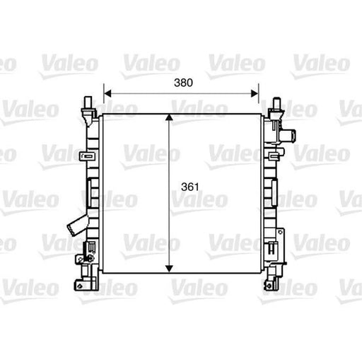 Valeo Engine Radiator 734392