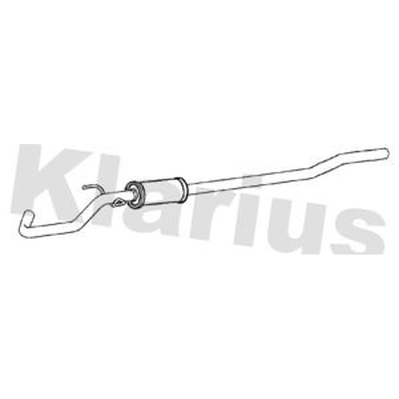 Klarius Box With Centre Pipe Centre fits Mini Mini 2010-2013