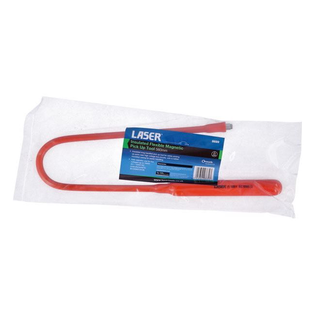 Laser Insulated Flexible Magnetic Pick Up Tool 560mm 8689 Laser - Dynamic Drive