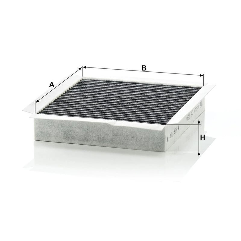 MANN-FILTER Cabin Air Filter (Pollen Filter) below th fits Mercedes-Benz M-Class