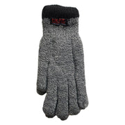 Mens grey marl thermal insulated gloves 2142 UK Camping And Leisure - Dynamic Drive