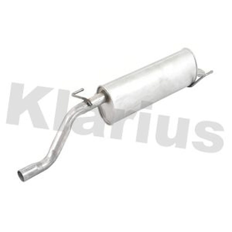 Klarius Box With Tail Pipe Rear fits Opel Corsa D 2006-2014 1.3