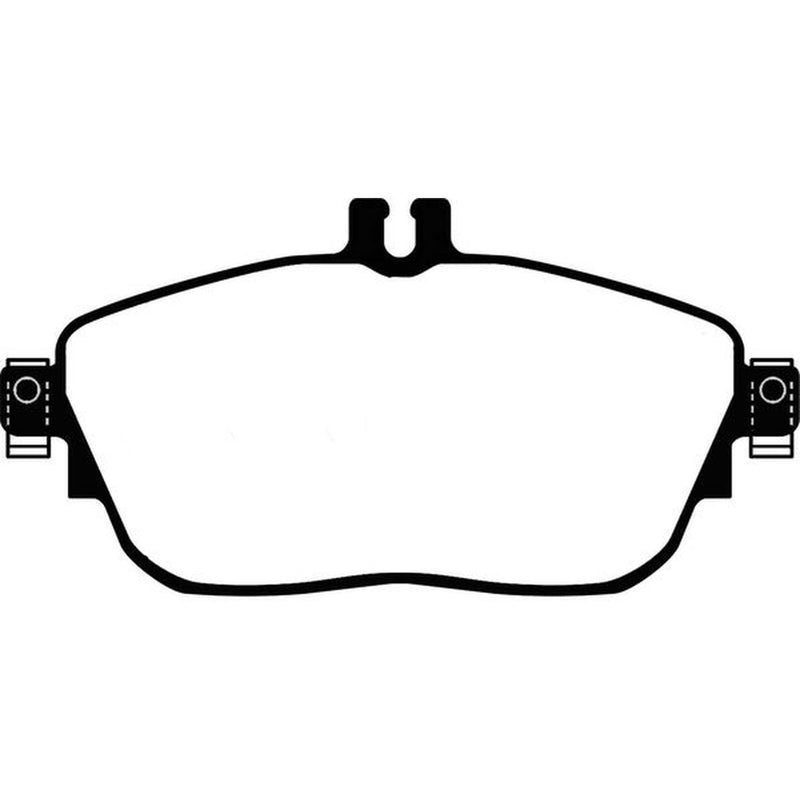 Abtex Front Brake Pad Set fits Infiniti Q30 2015 on 1.5 1.6 2.0 2.2