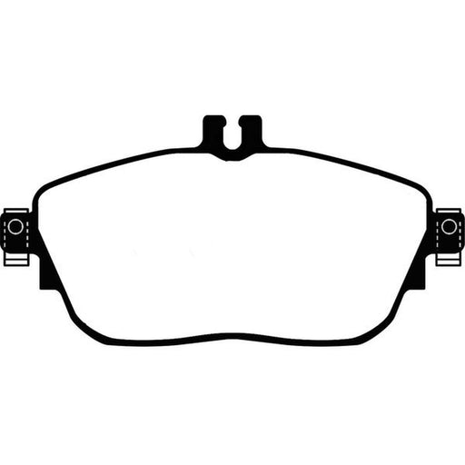 Abtex Front Brake Pad Set fits Infiniti Q30 2015 on 1.5 1.6 2.0 2.2